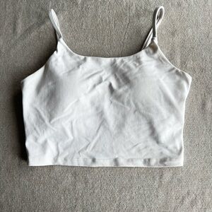White Women's Crop Top